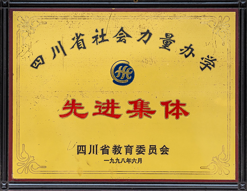 四川省社会力量办学先进集体
